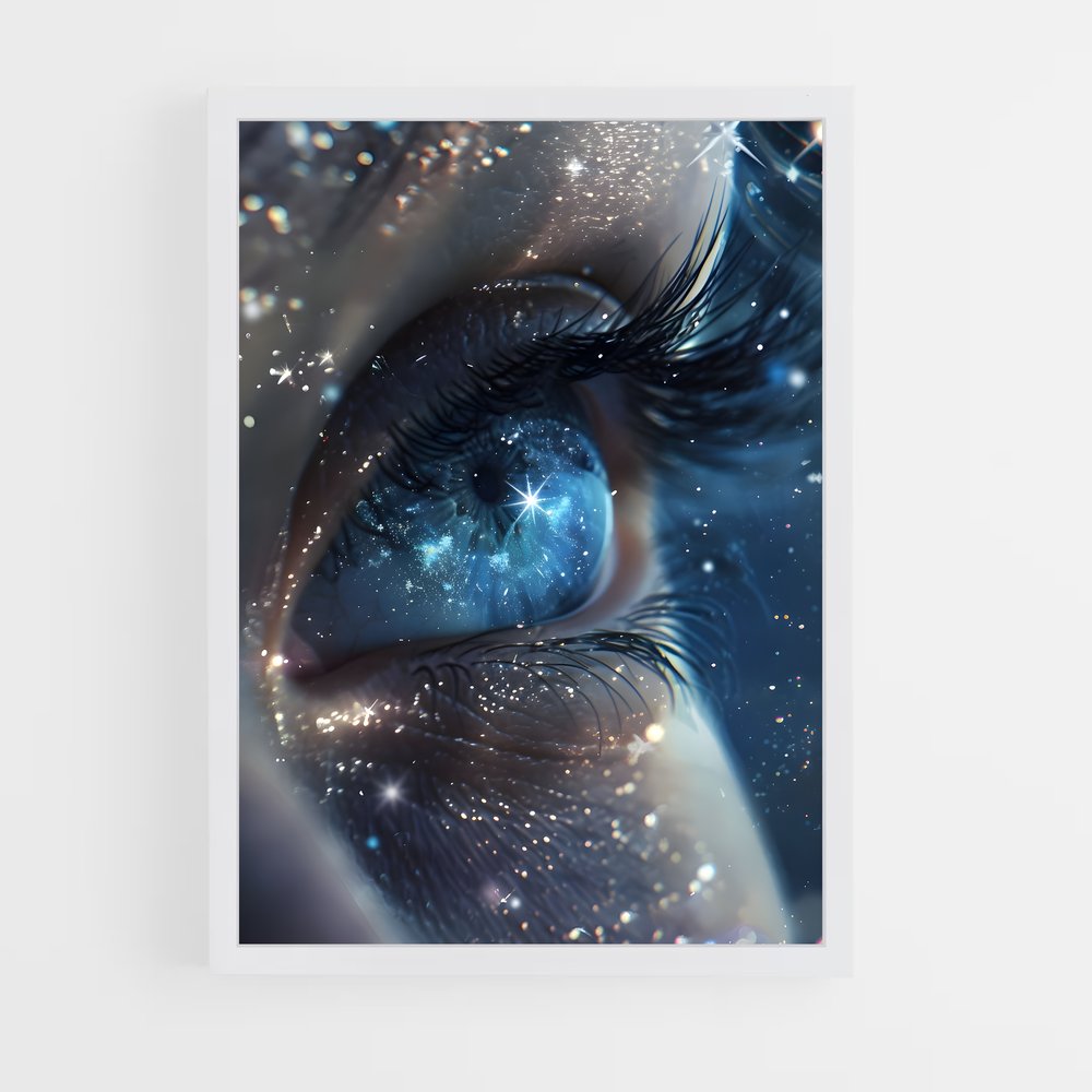 Poster de la Galaxie Énigmatique de l'Œil Noir (vue 3)
